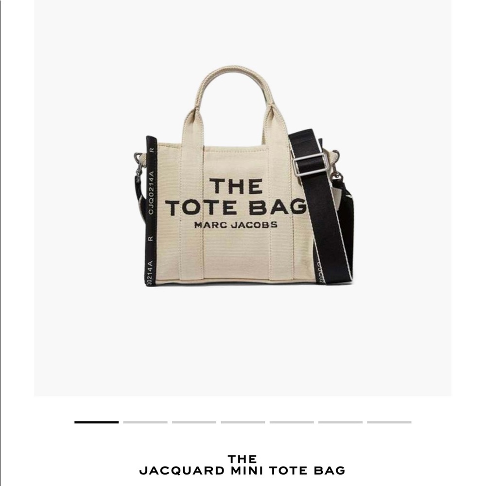 The Jacquard mini tote